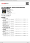 Digitální booklet (A4) The Very Best of Johnny Guitar Watson