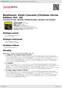Digitální booklet (A4) Beethoven: Violin Concerto [Christian Ferras Edition, Vol. 16]