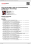 Digitální booklet (A4) Cecil B. De Mille's The Ten Commandments [1960 Stereo Recording]