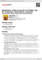 Digitální booklet (A4) Beethoven: Violin Concerto in D Major, Op. 61 (Cadenzas: Saint-Saens / Duenas)