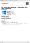 Digitální booklet (A4) J.S. Bach: Cello Suite No. 1 in G Major, BWV 1007: I. Prélude