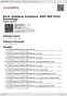 Digitální booklet (A4) Bach: Goldberg Variations, BWV 988 [2015 Recording]
