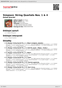 Digitální booklet (A4) Simpson: String Quartets Nos. 1 & 4