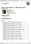 Digitální booklet (A4) Bach: Cello Suites 1-6, BWV 1007-1012