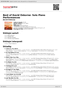 Digitální booklet (A4) Best of David Osborne: Solo Piano Performances