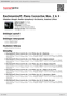 Digitální booklet (A4) Rachmaninoff: Piano Concertos Nos. 2 & 3