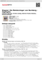 Digitální booklet (A4) Wagner: Die Meistersinger von Nurnberg - Highlights