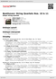 Digitální booklet (A4) Beethoven: String Quartets Nos. 10 & 11