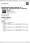 Digitální booklet (A4) Rachmaninov: Piano Concerto No.4