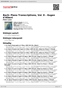 Digitální booklet (A4) Bach: Piano Transcriptions, Vol. 8 – Eugen d'Albert