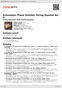 Digitální booklet (A4) Schumann: Piano Quintet; String Quartet No. 3