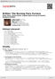 Digitální booklet (A4) Britten: The Burning Fiery Furnace