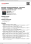 Digitální booklet (A4) Borodin: String Quartet No. 2 & Piano Quintet – Goldstein: Cello Sonata