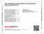 Zadní strana obalu CD The Complete Lennie Tristano: The Essential Keynote Collection 2