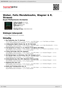 Digitální booklet (A4) Weber, Felix Mendelssohn, Wagner & R. Strauss