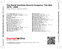 Zadní strana obalu CD The David Gresham Record Company: The Hits 1970 - 2002