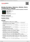Digitální booklet (A4) Rimsky-Korsakov, Glazunov, Brahms, Gluck, Tchaikovsky & Chabrier