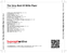 Zadní strana obalu CD The Very Best Of Billie Piper