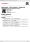 Digitální booklet (A4) Beethoven: Violin Concerto / Romances