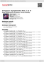 Digitální booklet (A4) Simpson: Symphonies Nos. 1 & 8