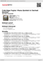 Digitální booklet (A4) Coleridge-Taylor: Piano Quintet & Clarinet Quintet
