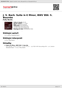 Digitální booklet (A4) J. S. Bach: Suite in E Minor, BWV 996: 5. Bourrée