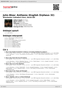 Digitální booklet (A4) John Blow: Anthems (English Orpheus 32)