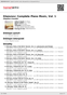 Digitální booklet (A4) Glazunov: Complete Piano Music, Vol. 1