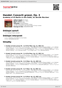 Digitální booklet (A4) Handel: Concerti grossi, Op. 3
