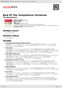 Digitální booklet (A4) Best Of The Temptations Christmas