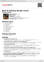 Digitální booklet (A4) Best Of Anthony Burger [Live]