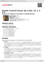 Digitální booklet (A4) Handel: Concerti Grossi, Op. 6 Nos. 12, 1, 4 & 6