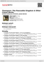Digitální booklet (A4) Thompson: The Peaceable Kingdom & Other Choral Works