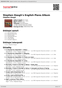 Digitální booklet (A4) Stephen Hough's English Piano Album
