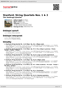 Digitální booklet (A4) Stanford: String Quartets Nos. 1 & 2