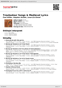 Digitální booklet (A4) Troubadour Songs & Medieval Lyrics