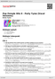 Digitální booklet (A4) Pop Female Hits 9 - Party Tyme [Vocal Versions]