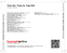 Zadní strana obalu CD Turn On, Tune In, Cop Out