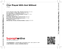 Zadní strana obalu CD Char Played With And Without