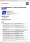Digitální booklet (A4) Pop Male Hits 37-S - Party Tyme [Backing Versions]