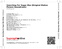 Zadní strana obalu CD Searching For Sugar Man [Original Motion Picture Soundtrack]