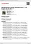 Digitální booklet (A4) Mendelssohn: String Quartets Nos. 1 & 2; Fugue Op. 81 No. 4