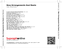 Zadní strana obalu CD New Arrangements And Duets