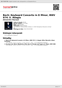 Digitální booklet (A4) Bach: Keyboard Concerto in D Minor, BWV 974: II. Adagio