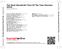 Zadní strana obalu CD The Most Wonderful Time Of The Year [Version 2024]