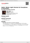 Digitální booklet (A4) Gjeilo: Winter Light (Version for Saxophone & Ensemble)