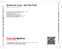 Zadní strana obalu CD Action For Love - Get The Funk
