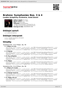 Digitální booklet (A4) Brahms: Symphonies Nos. 3 & 4