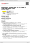 Digitální booklet (A4) Beethoven: Sonatas Nos. 18, 27, 28 & 31 [The Lost Tapes / Live]