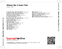 Zadní strana obalu CD Album No.1 Iwan Fals